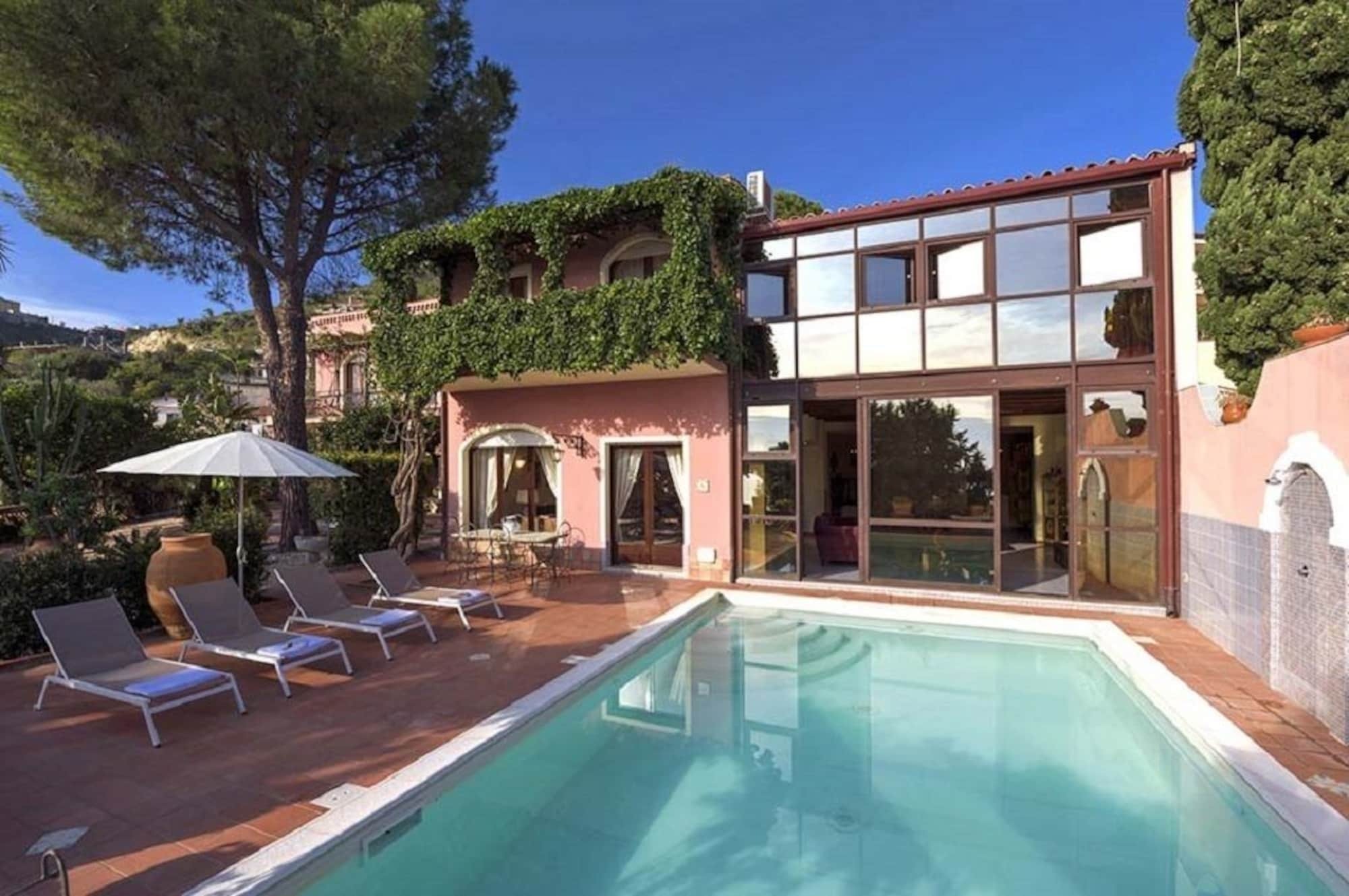 Villa La Boheme Taormina Esterno foto